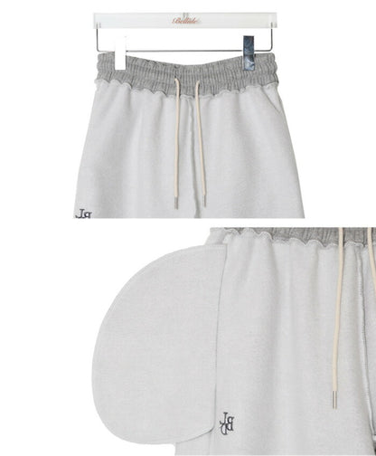 Beidelli(ベイデリ)[BELLIDE MADE] リニューアルVER、 両面起毛刺繍ツーウェイジョガートレーニングパンツ