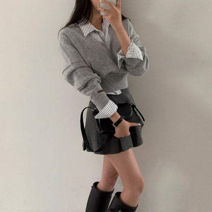 Beidelli(ベイデリ)プレッピープリーツスカート