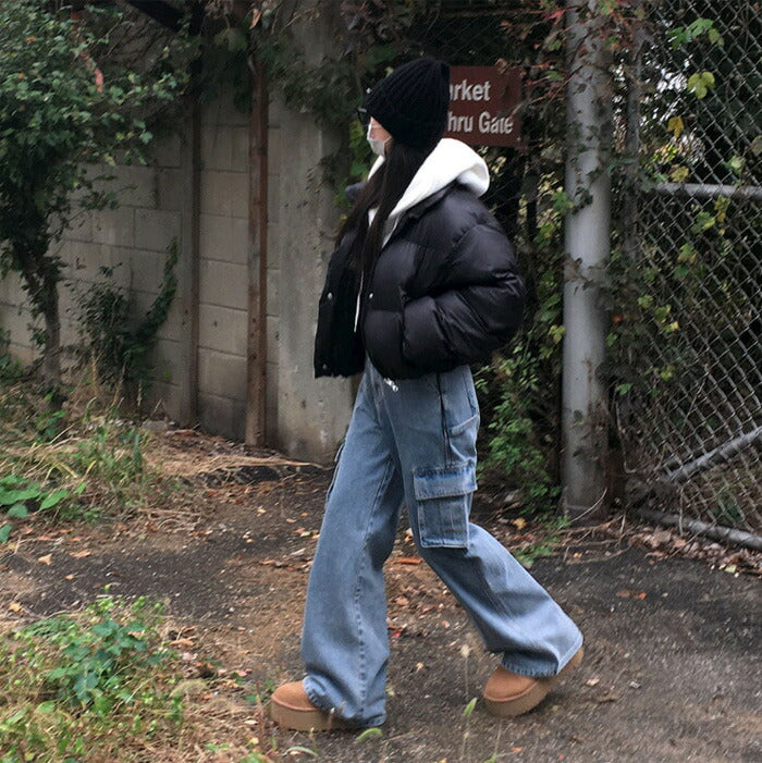 Beidelli(ベイデリ)[BELLIDE MADE] ビンテージウォッシングワイドカーゴパンツ