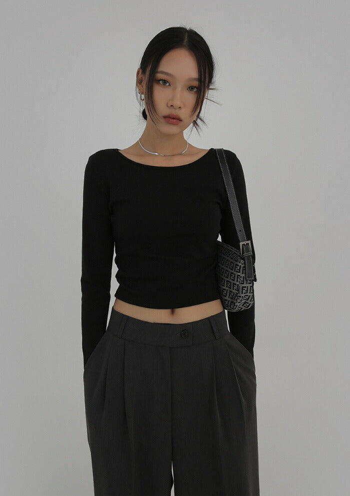 BLACK UP(ブラックアップ)アンドモンドクロップウォーマーTシャツ