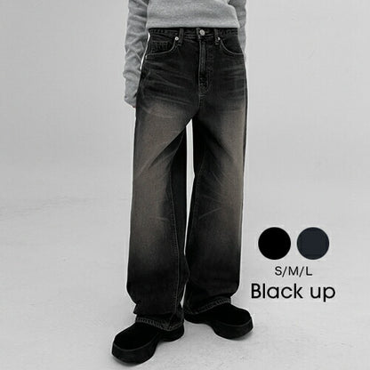 BLACK UP(ブラックアップ) クアスタンダード起毛デニムパンツ