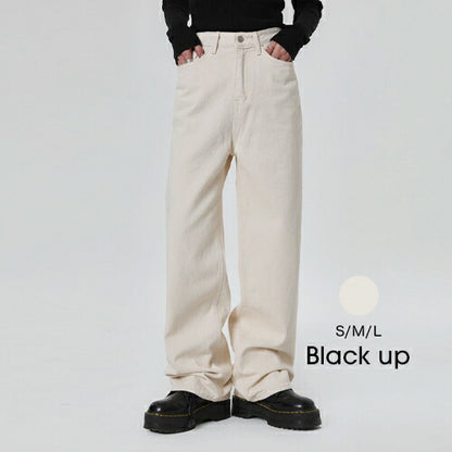 BLACK UP(ブラックアップ) リチョワイドコットンパンツ