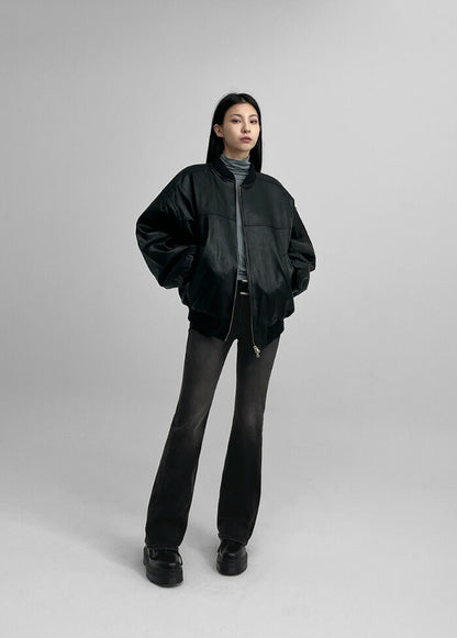 BLACK UP(ブラックアップ)ビオウォッシュブーツカットデニムパンツ