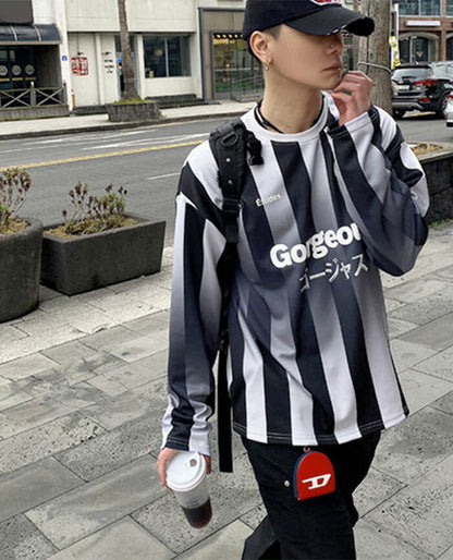 HOLY IN CODE(ホーリーインコード)no.9988 gorgeous stripe jersey t
