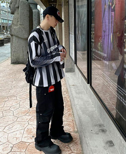 HOLY IN CODE(ホーリーインコード)no.9988 gorgeous stripe jersey t