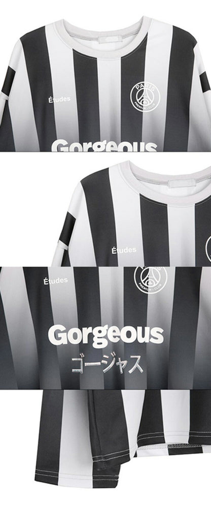 HOLY IN CODE(ホーリーインコード)no.9988 gorgeous stripe jersey t