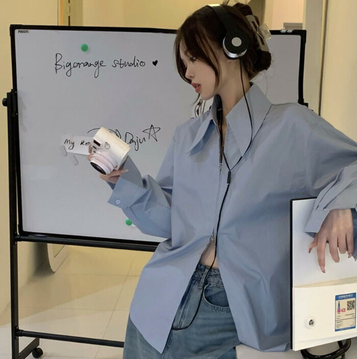 KICKSEWING（キックスウィング）リチャーカラバックポイントシャツ