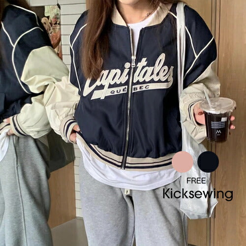 KICKSEWING（キックスウィング）コピタンオーバーフィット ブルゾンジャンパー