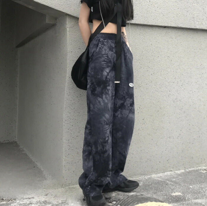 KICKSEWING（キックスウィング）ヴィンテージ捺染バンディングパンツ