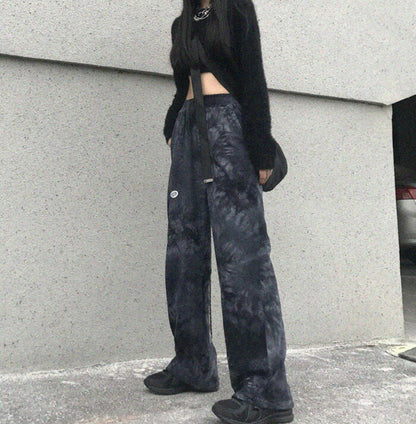 KICKSEWING（キックスウィング）ヴィンテージ捺染バンディングパンツ