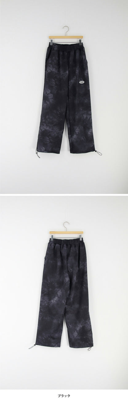 KICKSEWING（キックスウィング）ヴィンテージ捺染バンディングパンツ