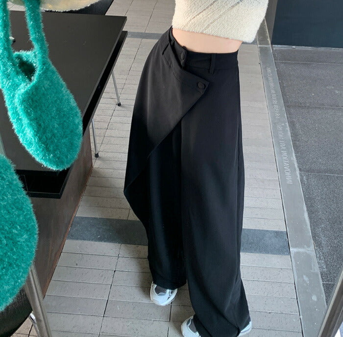 KICKSEWING（キックスウィング）リバーススラックスパンツ