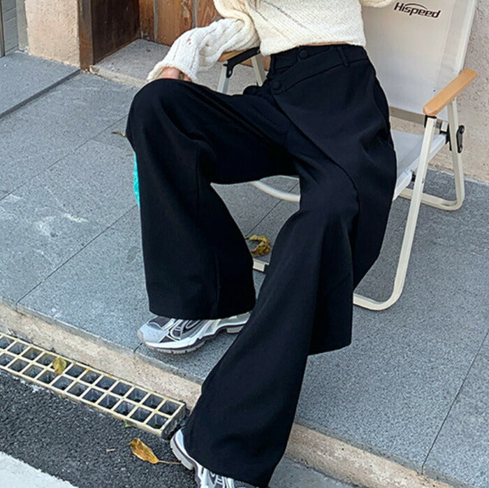 KICKSEWING（キックスウィング）リバーススラックスパンツ