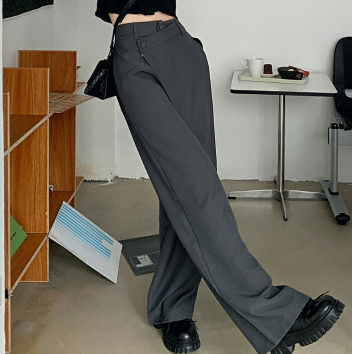 KICKSEWING（キックスウィング）リバーススラックスパンツ