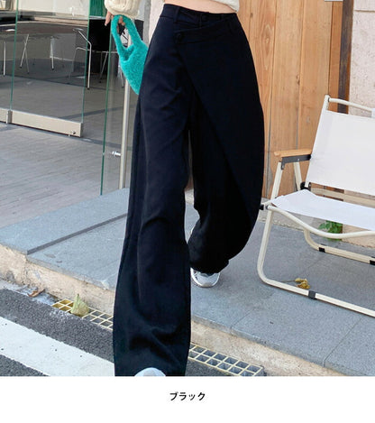 KICKSEWING（キックスウィング）リバーススラックスパンツ
