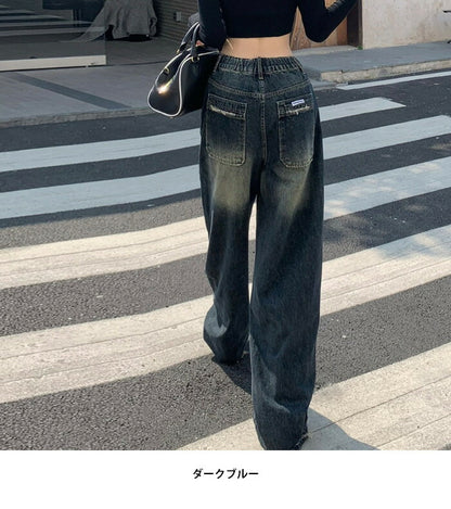 KICKSEWING（キックスウィング）ミケロジーンズワイドデニムパンツ