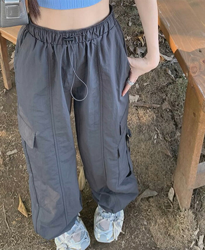 KICKSEWING（キックスウィング）ベロンストリングカゴパンツ