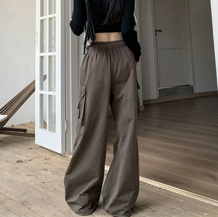 KICKSEWING（キックスウィング）トレントバンディングワイドカーゴパンツ