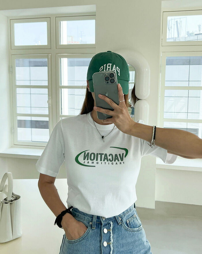 NANING9(ナンニング)VACATIONＴシャツ