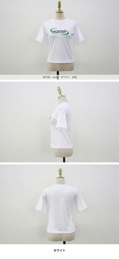 NANING9(ナンニング)VACATIONＴシャツ