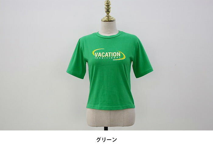 NANING9(ナンニング)VACATIONＴシャツ