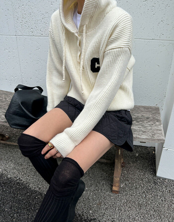 NANING9(ナンニング)クディクフードニット