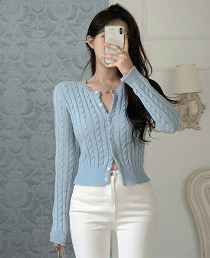 Secon'de secon(セカンドセカン)リバーツイスト cardigan