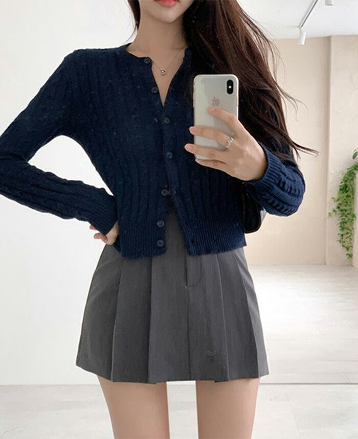 Secon'de secon(セカンドセカン)リバーツイスト cardigan