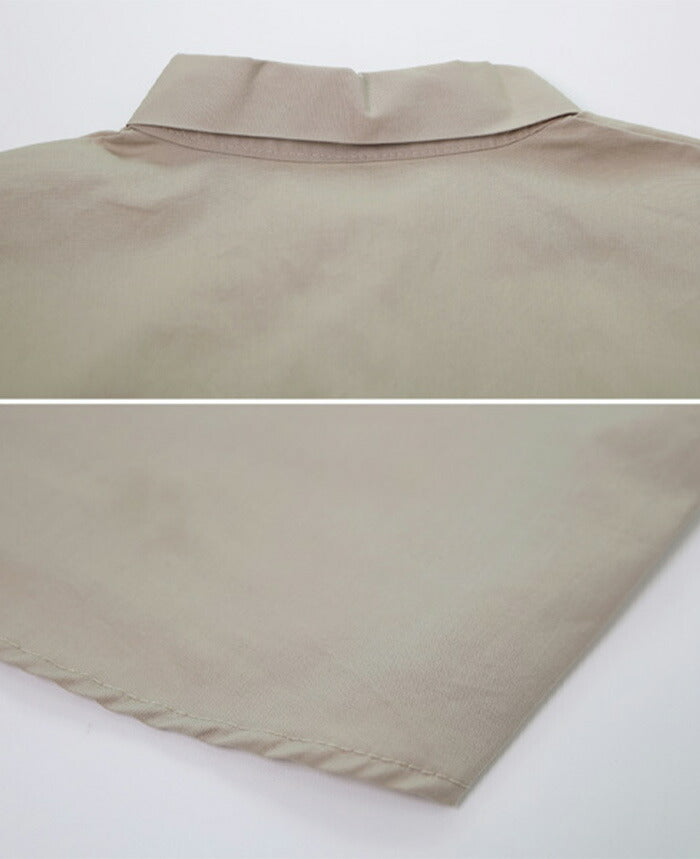 SHOPPERLAND(ショッパーランド)Standard Crop Long Sleeve Shirt