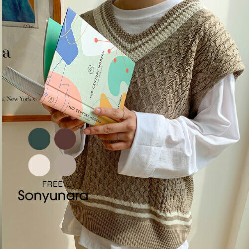 ★SONYUNARA(ソニョナラ)マイティニットベスト-