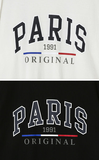 SONYUNARA(ソニョナラ)PARIS英文プリントTシャツ