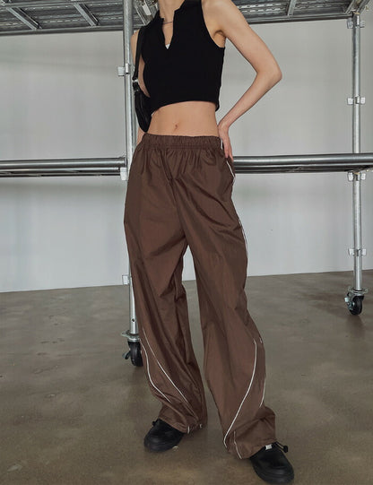 ULAN(ユーラン)(UNISEX) カービーシャインパイピングパンツ