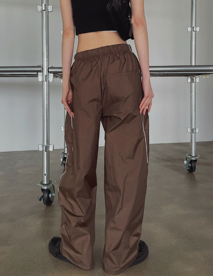 ULAN(ユーラン)(UNISEX) カービーシャインパイピングパンツ