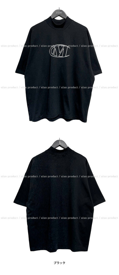 ULAN(ユーラン)(UNISEX) MCハーフネックオーバー半袖Tシャツ