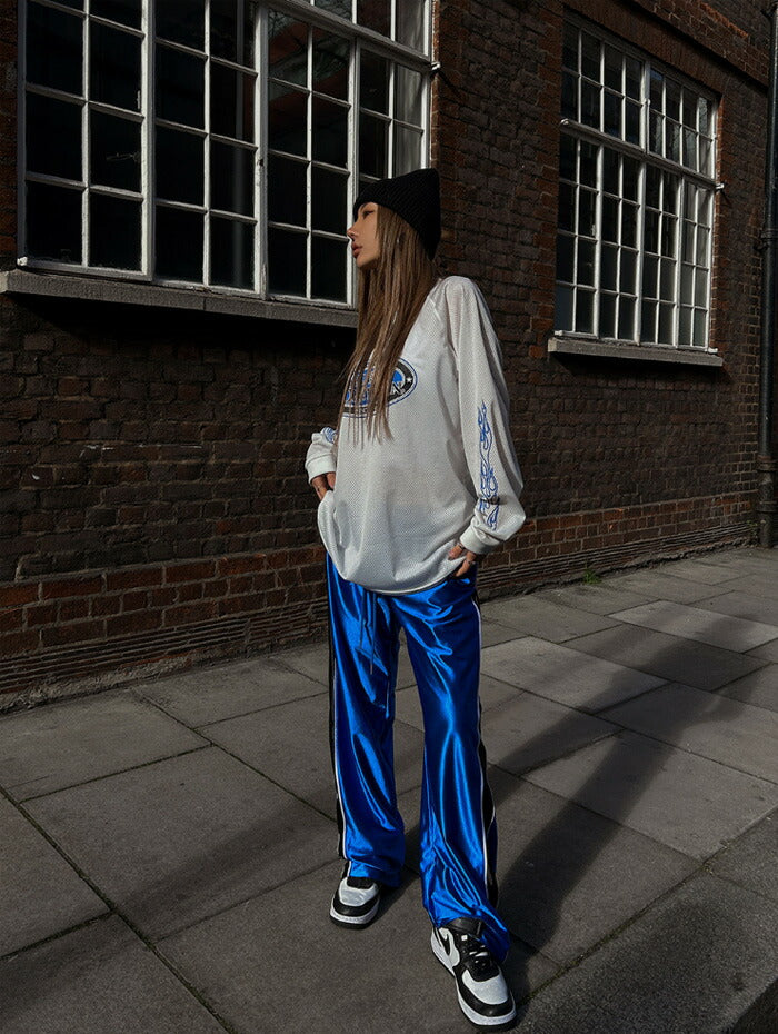 ULAN(ユーラン)(UNISEX) ハーレーマッシュマンツーマンTシャツ