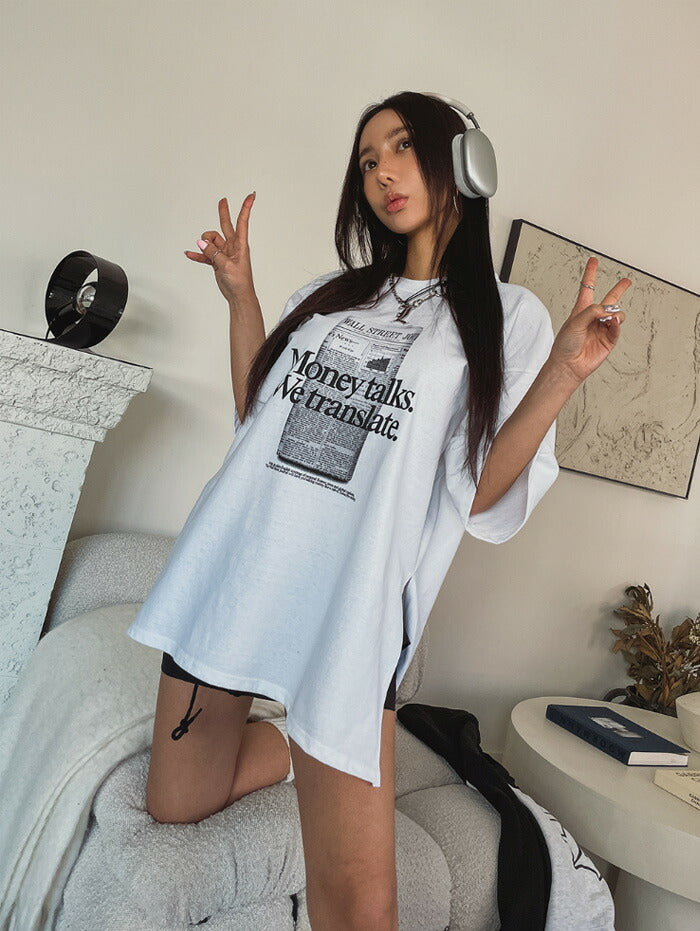 ULAN(ユーラン)ペーパーボックスオープン半袖Tシャツ