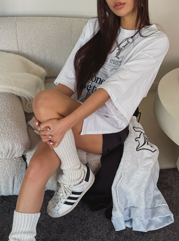 ULAN(ユーラン)ペーパーボックスオープン半袖Tシャツ