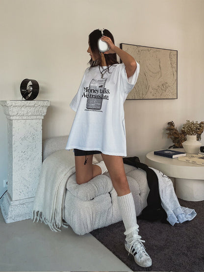ULAN(ユーラン)ペーパーボックスオープン半袖Tシャツ