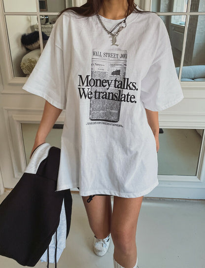 ULAN(ユーラン)ペーパーボックスオープン半袖Tシャツ